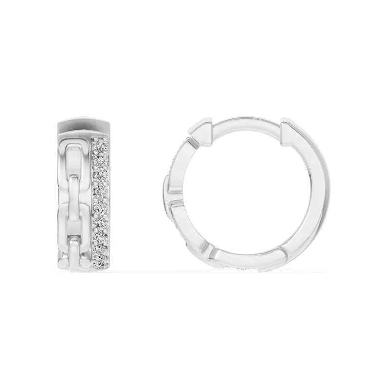 Women's Silver Earrings - MO8