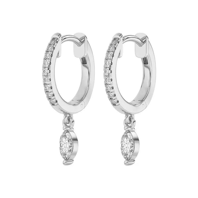 Women's Silver Earrings - MO9